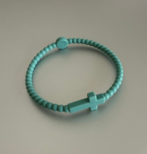 My Cross To Bear Silicone Bracelet M (7.5")