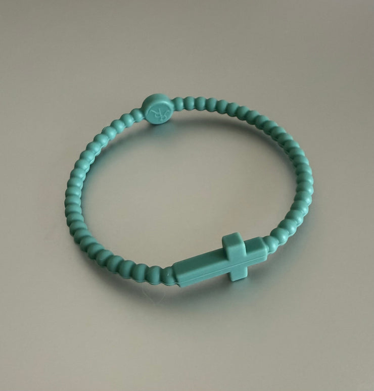 My Cross To Bear Silicone Bracelet S (6.75")