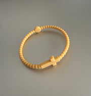My Cross To Bear Silicone Bracelet M (7.5")