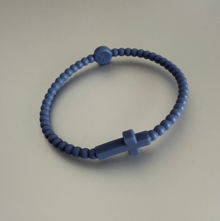 My Cross To Bear Silicone Bracelet S (6.75")