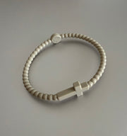 My Cross To Bear Silicone Bracelet M (7.5")