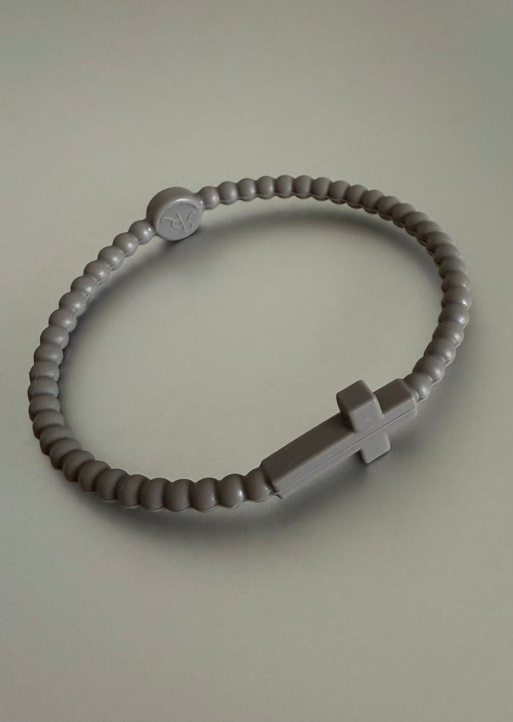 My Cross To Bear Silicone Bracelet S (6.75")