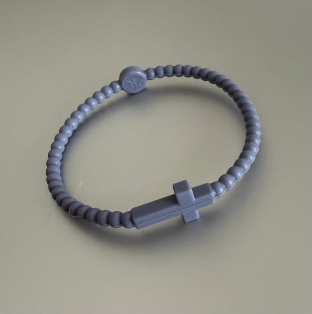 My Cross To Bear Silicone Bracelet M (7.5")