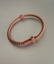 My Cross To Bear Silicone Bracelet M (7.5")