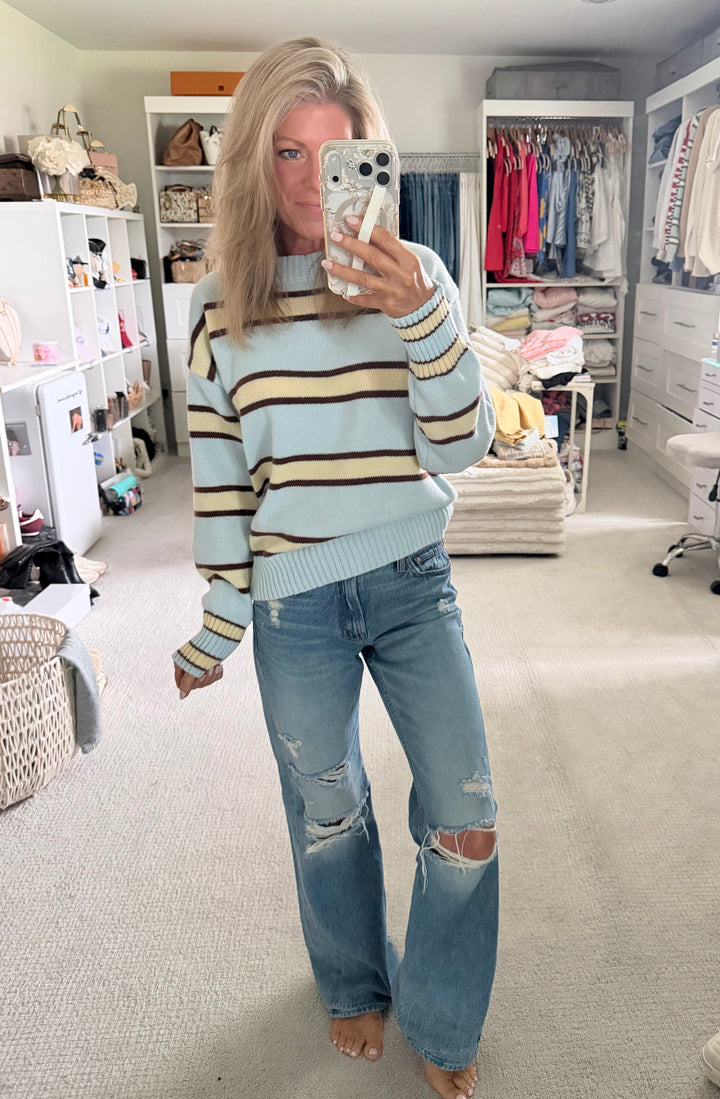 Sadie Stripe Knit Sweater