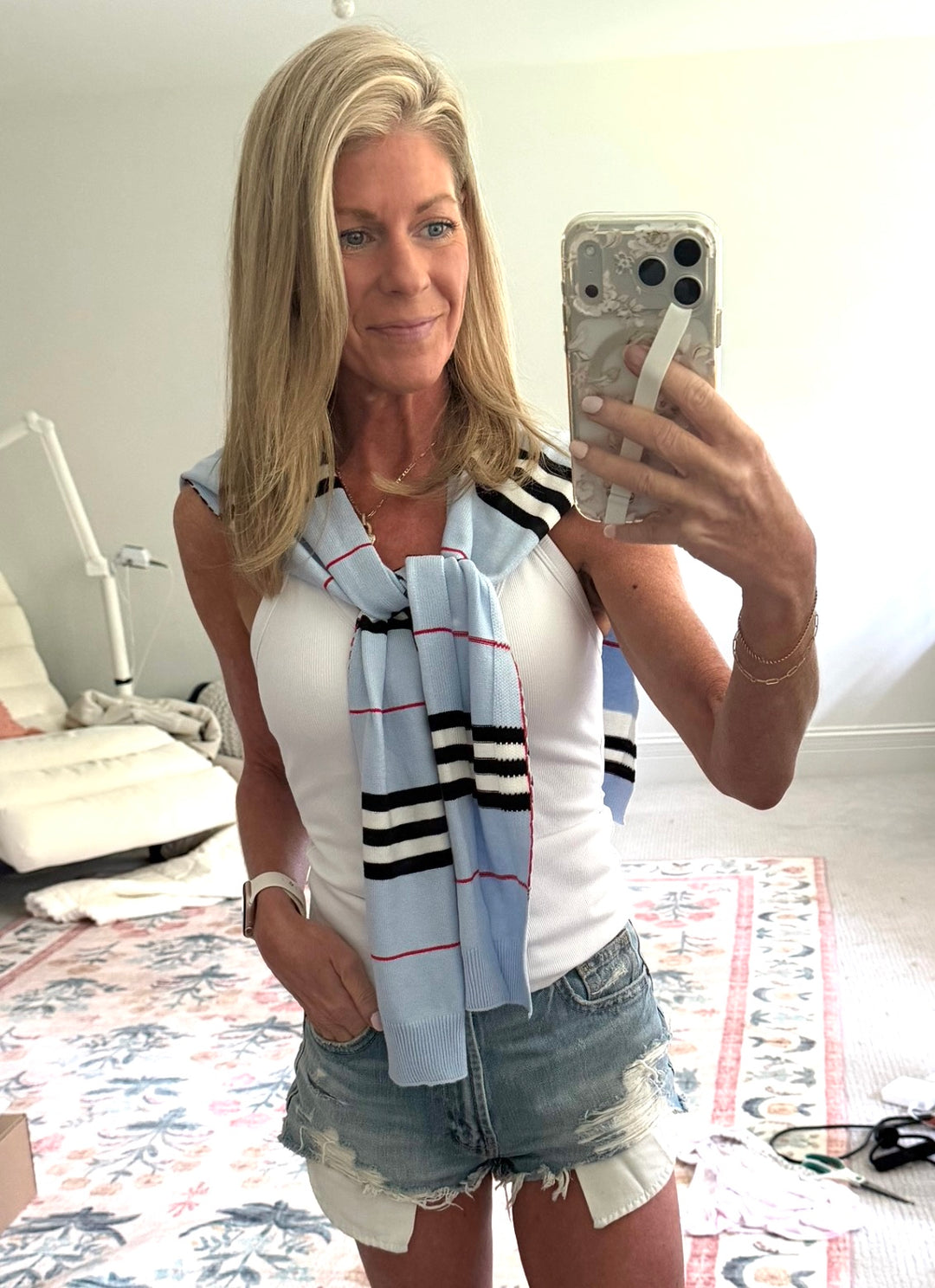 Kennedy Knit Shawl Wrap