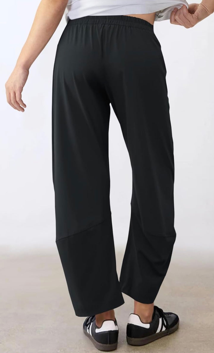 Havenport Barrel Travel Pant: Black