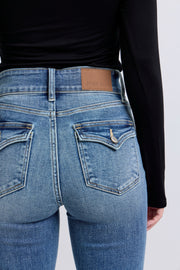 Judy Blue Polly High Rise Flap Pocket Jeans