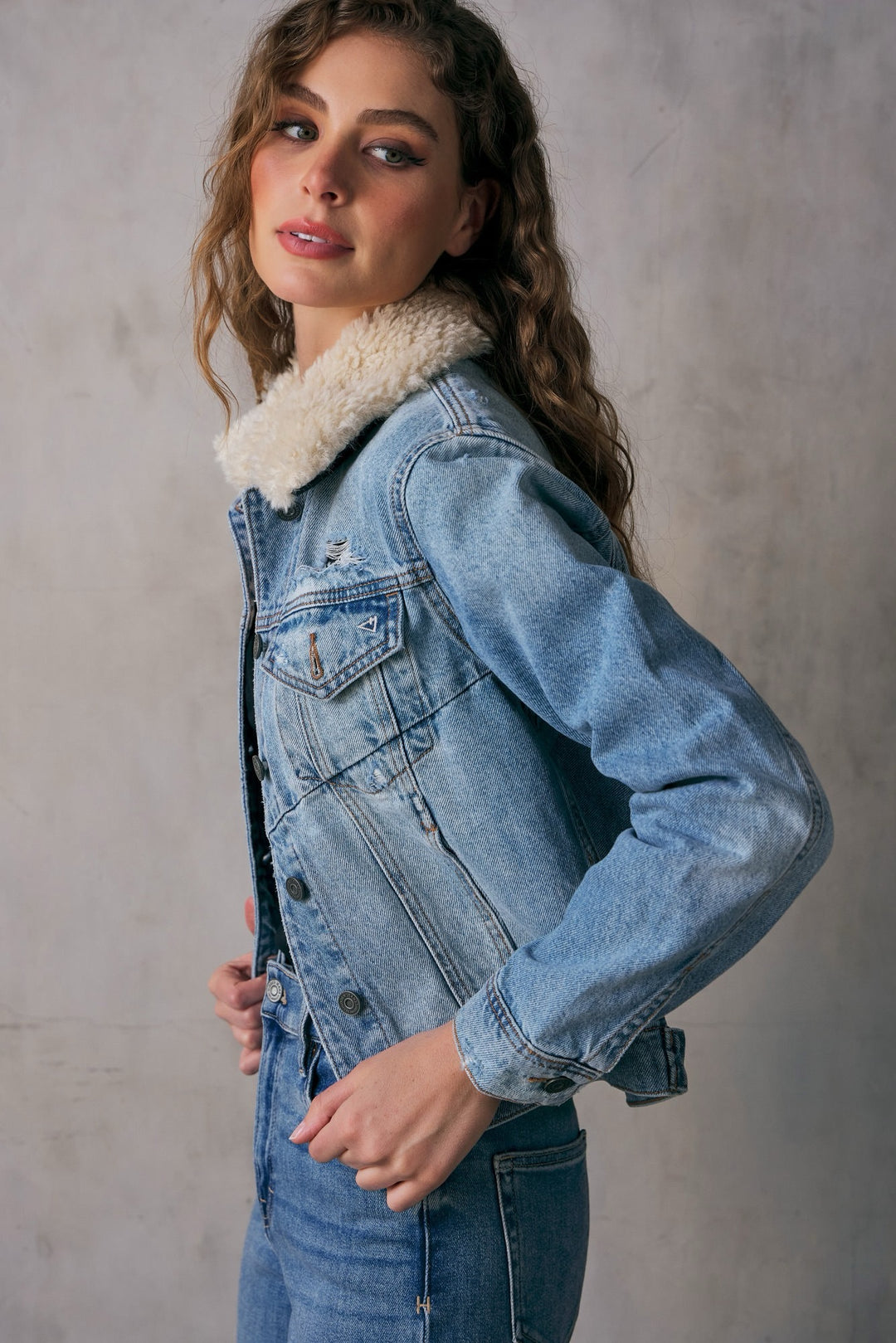 PRE-ORDER Hazel Denim Jacket