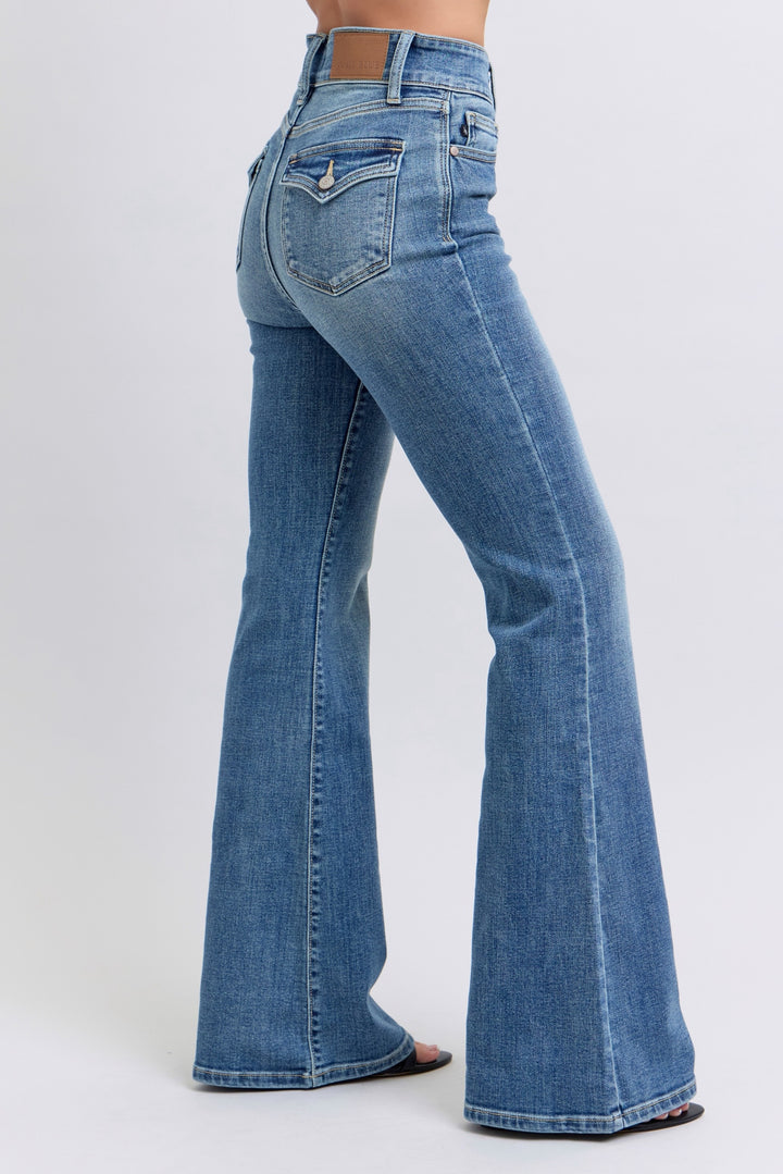 Judy Blue Polly High Rise Flap Pocket Jeans