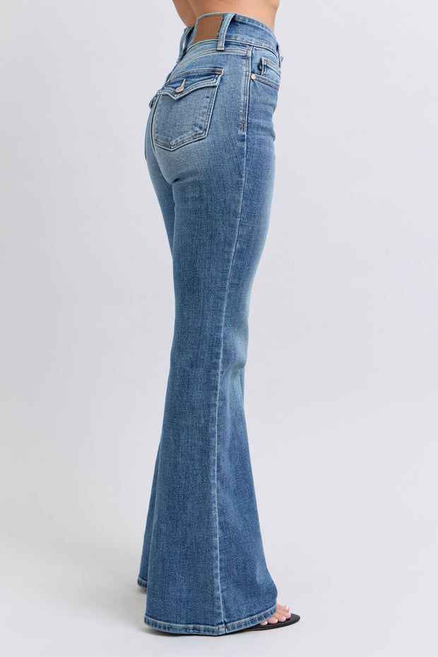 Judy Blue Polly High Rise Flap Pocket Jeans