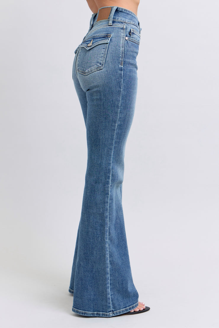 Judy Blue Polly High Rise Flap Pocket Jeans