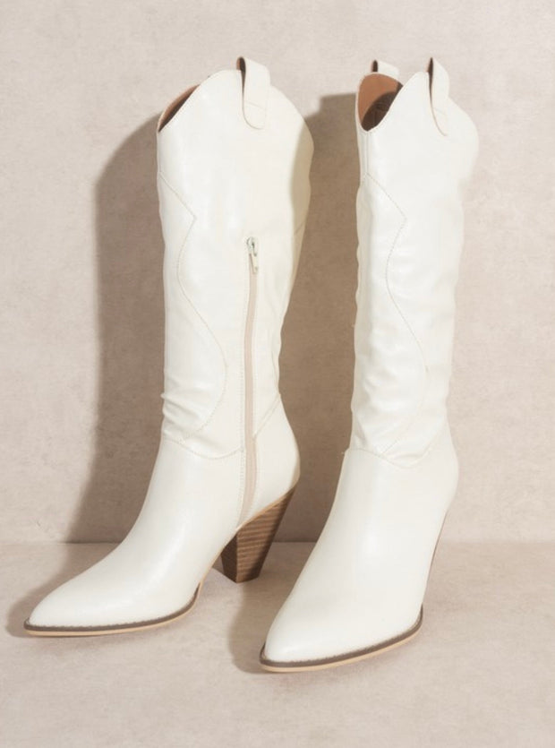 Nashville Bound Faux Leather Western Boots