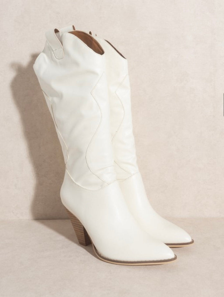 Nashville Bound Faux Leather Western Boots