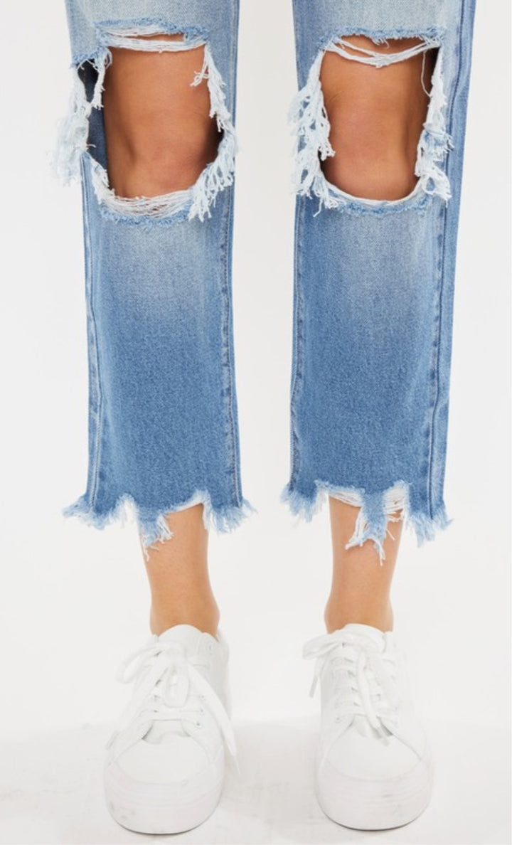 Kylie High Rise Mom Jeans
