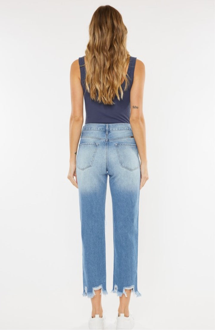 Kylie High Rise Mom Jeans
