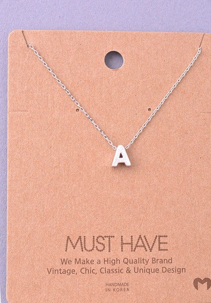 Initial Necklace