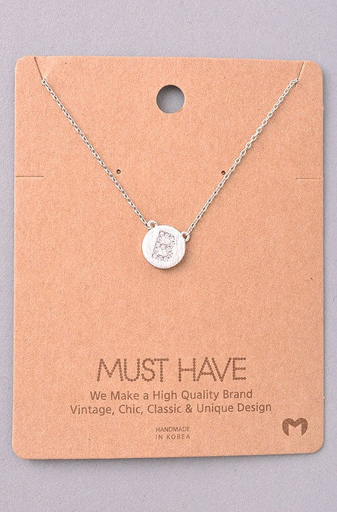 Initial Necklace