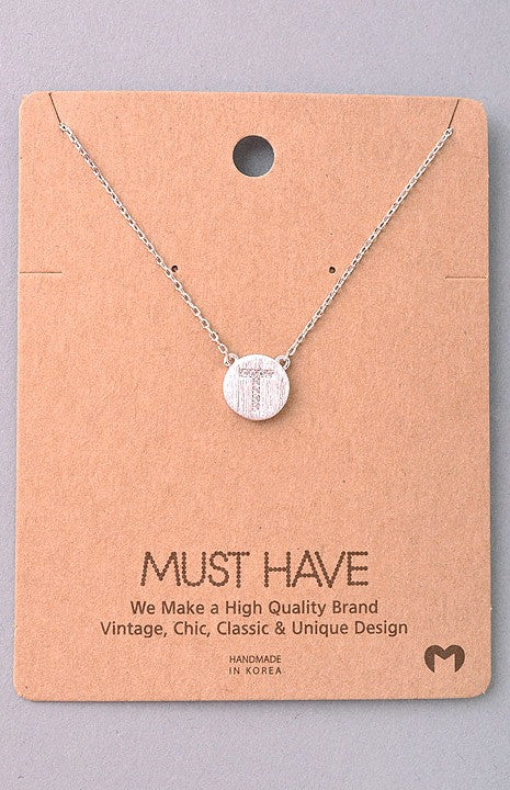 Initial Necklace
