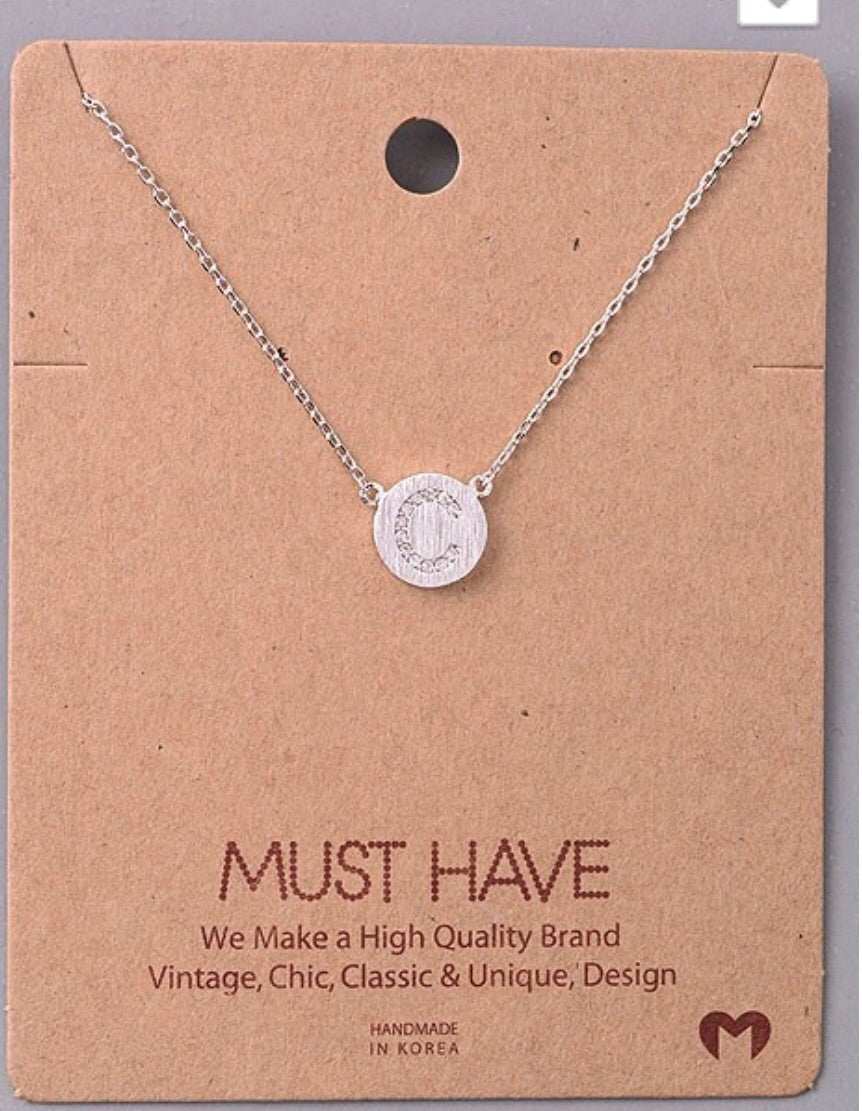 Initial Necklace