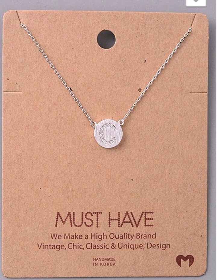 Initial Necklace