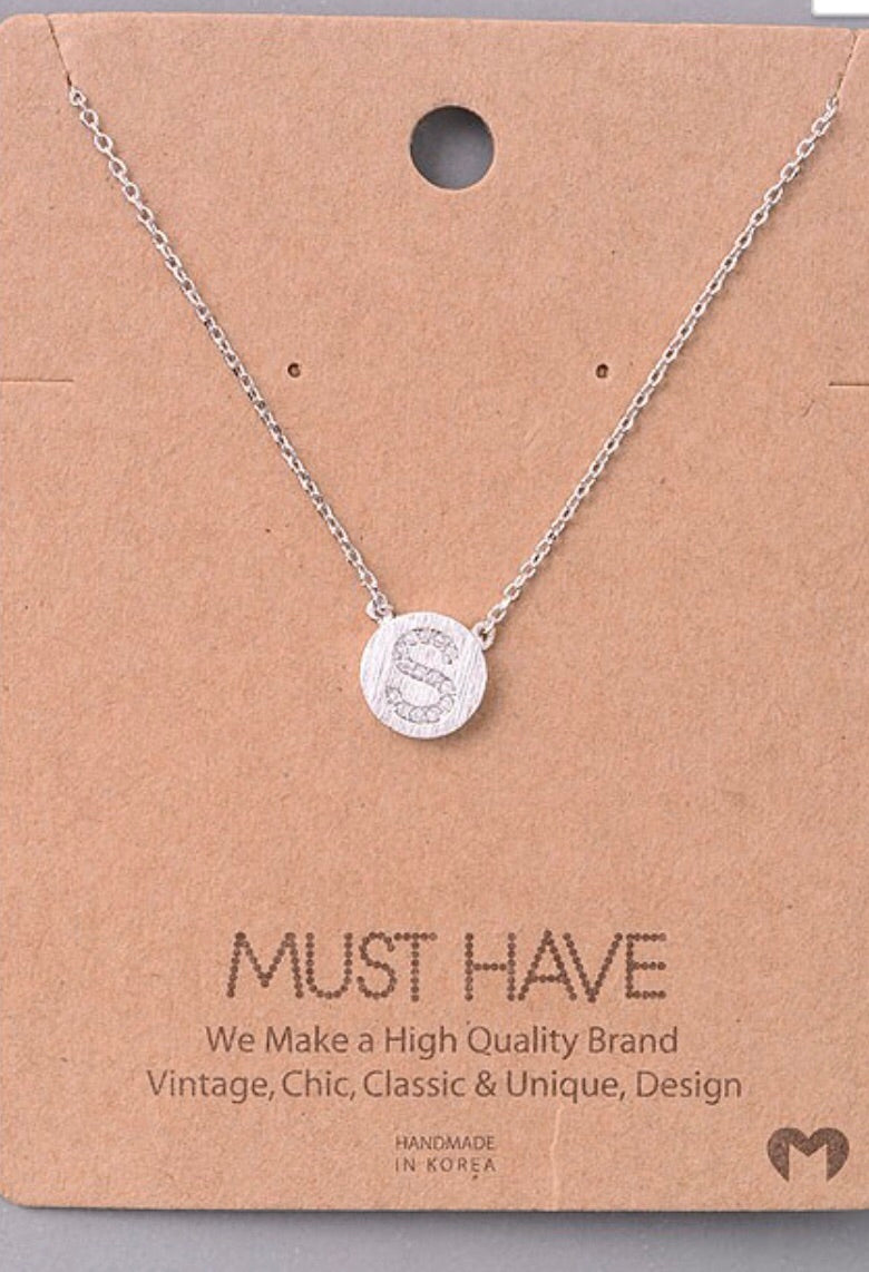 Initial Necklace