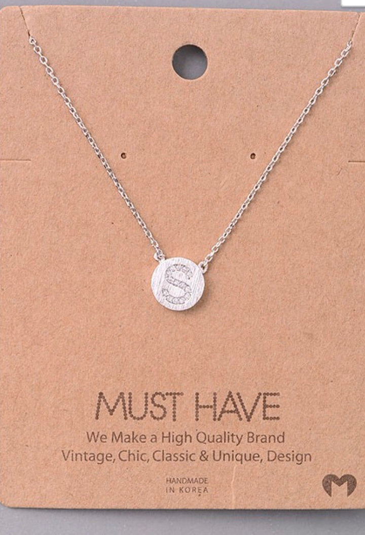 Initial Necklace