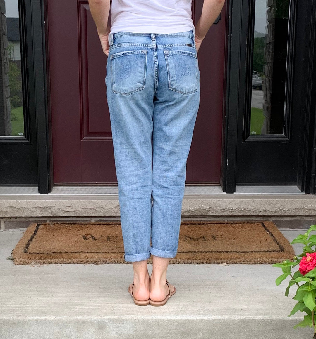 KanCan Alexa Destroyed Boyfriend Jeans