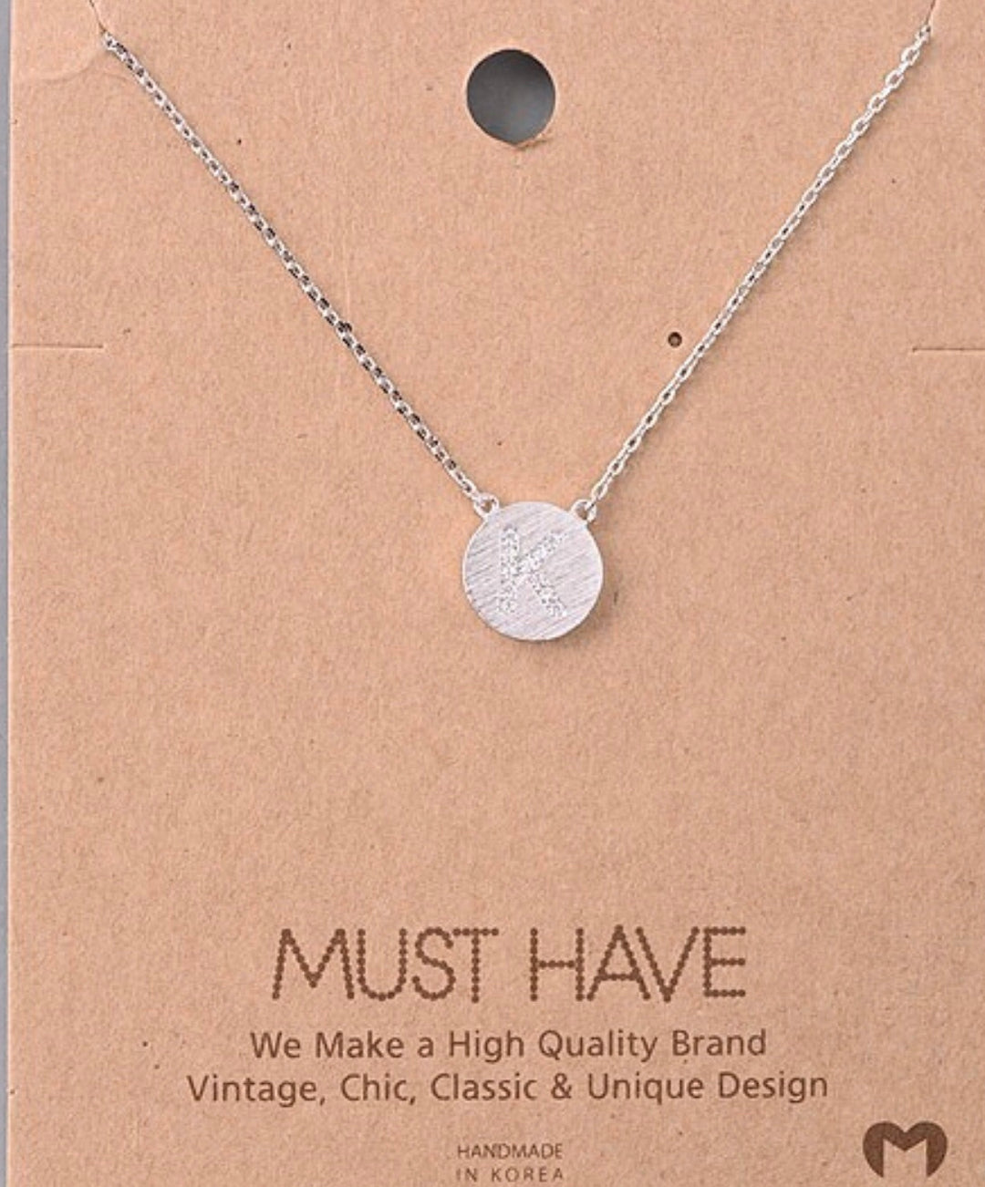 Initial Necklace
