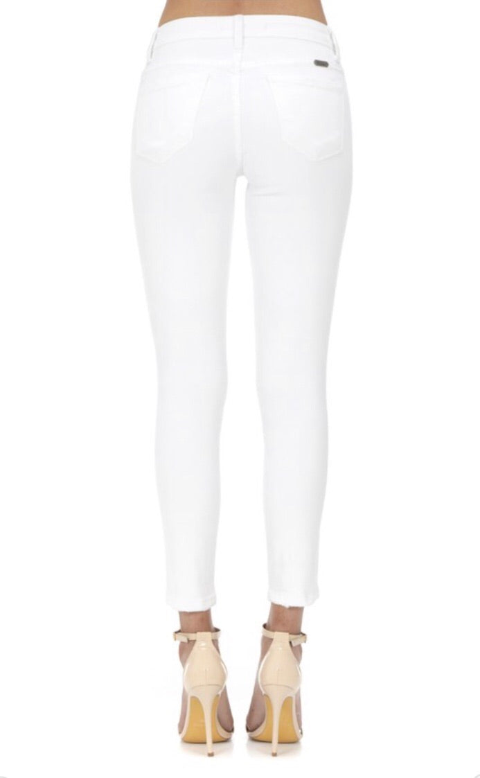 Kan Can: Lara White Skinny Jeans
