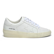 Vintage Havana Genuine Leather Sneakers: White Madness