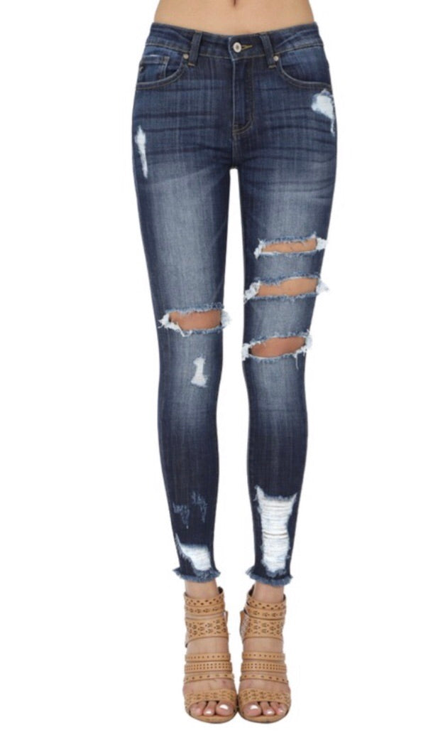 KanCan: Becca Destroyed Super Skinny Jeans
