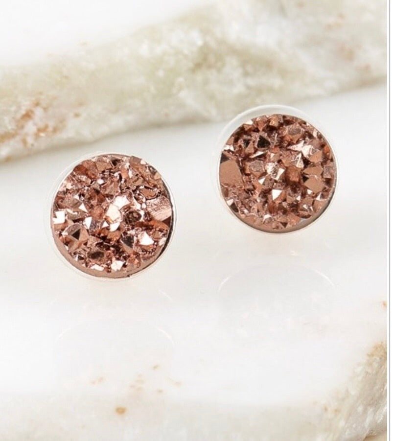 She Has A Sparkle About Her Earrings