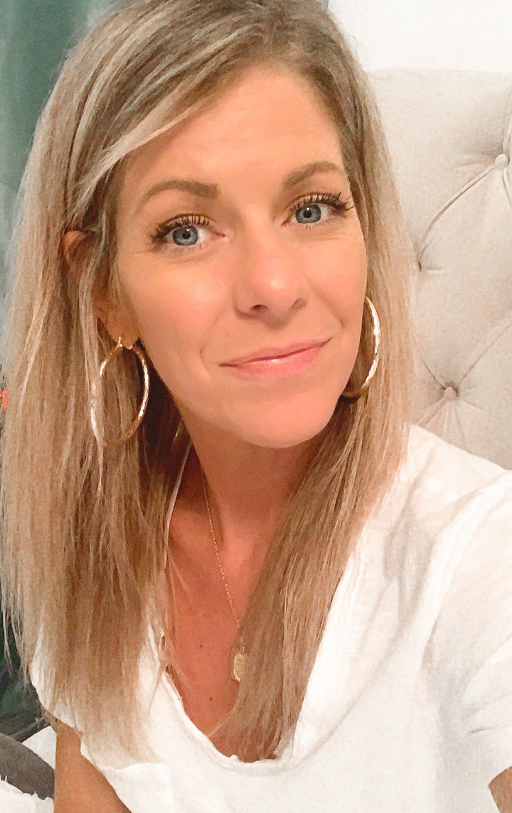 BRACHA Michelle Gold Hoop Earrings